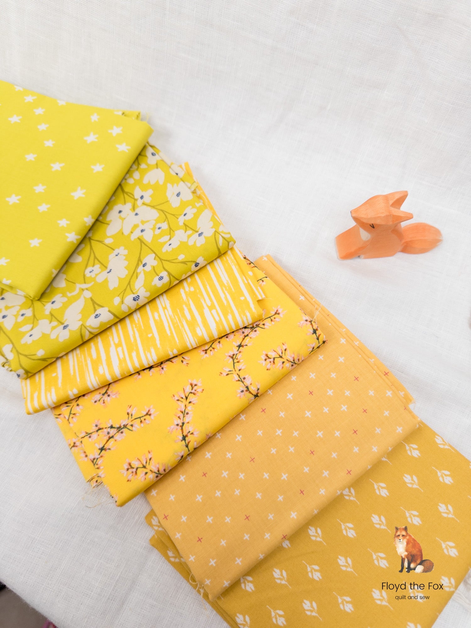 stoffpaket | collectors edition | lemon honey - floydthefox