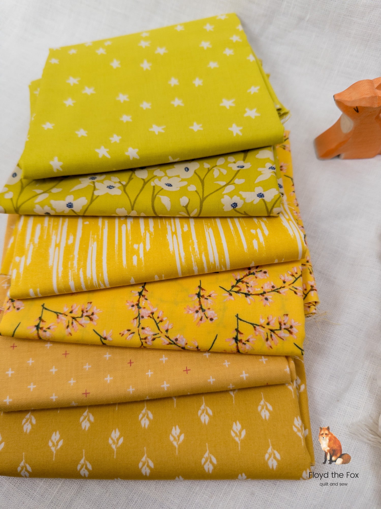 stoffpaket | collectors edition | lemon honey - floydthefox