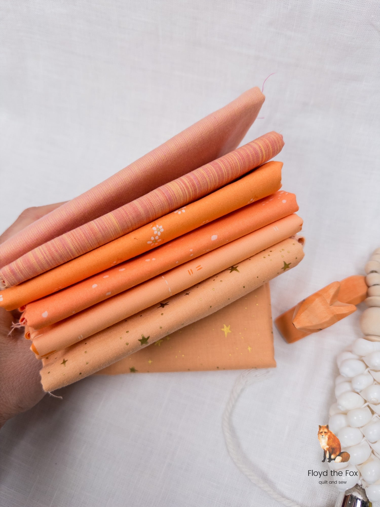 stoffpaket | collectors edition | soft apricot - floydthefox