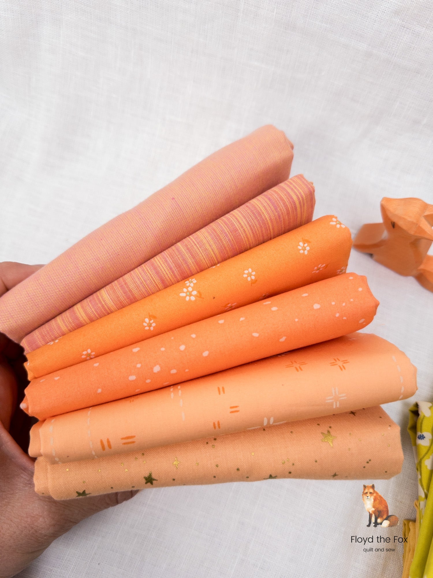 stoffpaket | collectors edition | soft apricot - floydthefox