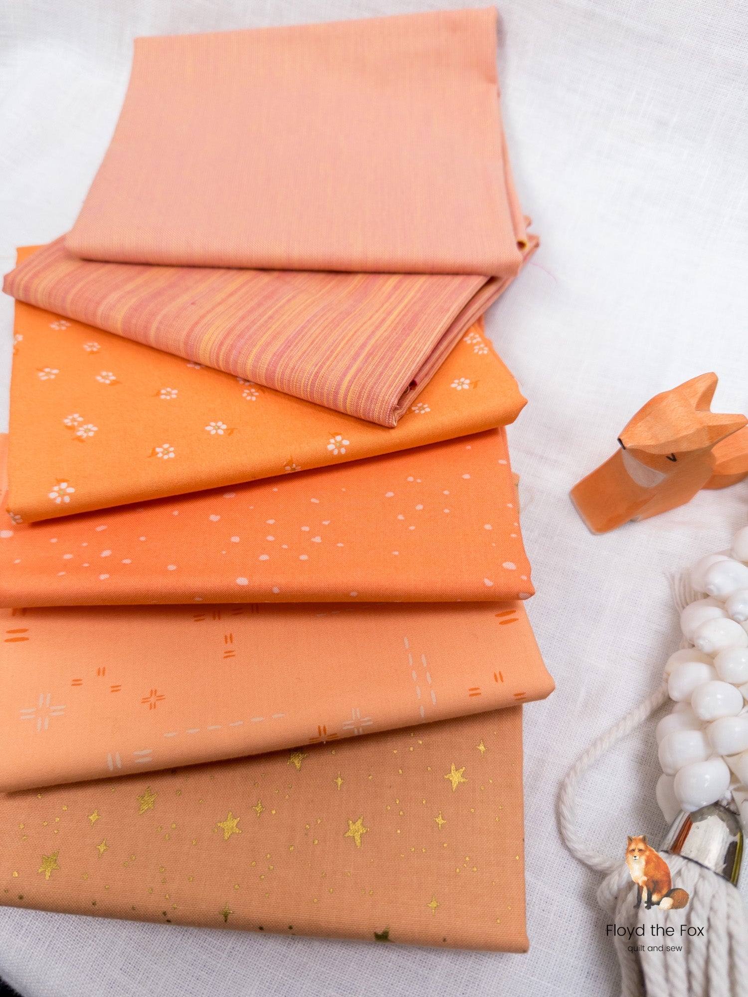 stoffpaket | collectors edition | soft apricot - floydthefox