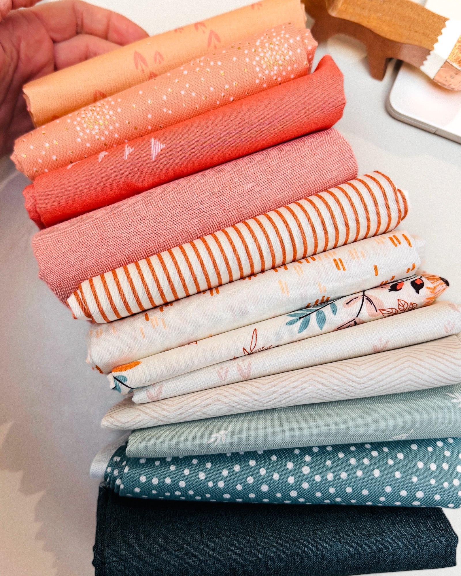 stoffpaket | coral meadow | 12 - floydthefox