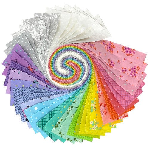 stoffpaket | free spirit | tula pink | true colors jelly roll - floydthefox