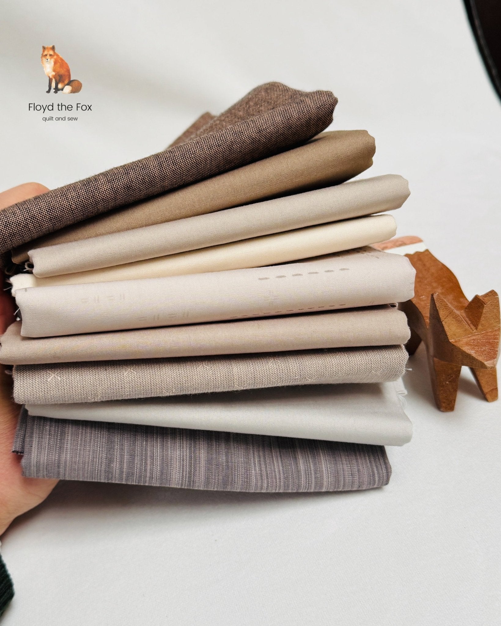 stoffpaket | mineral friends | 9 - floydthefox