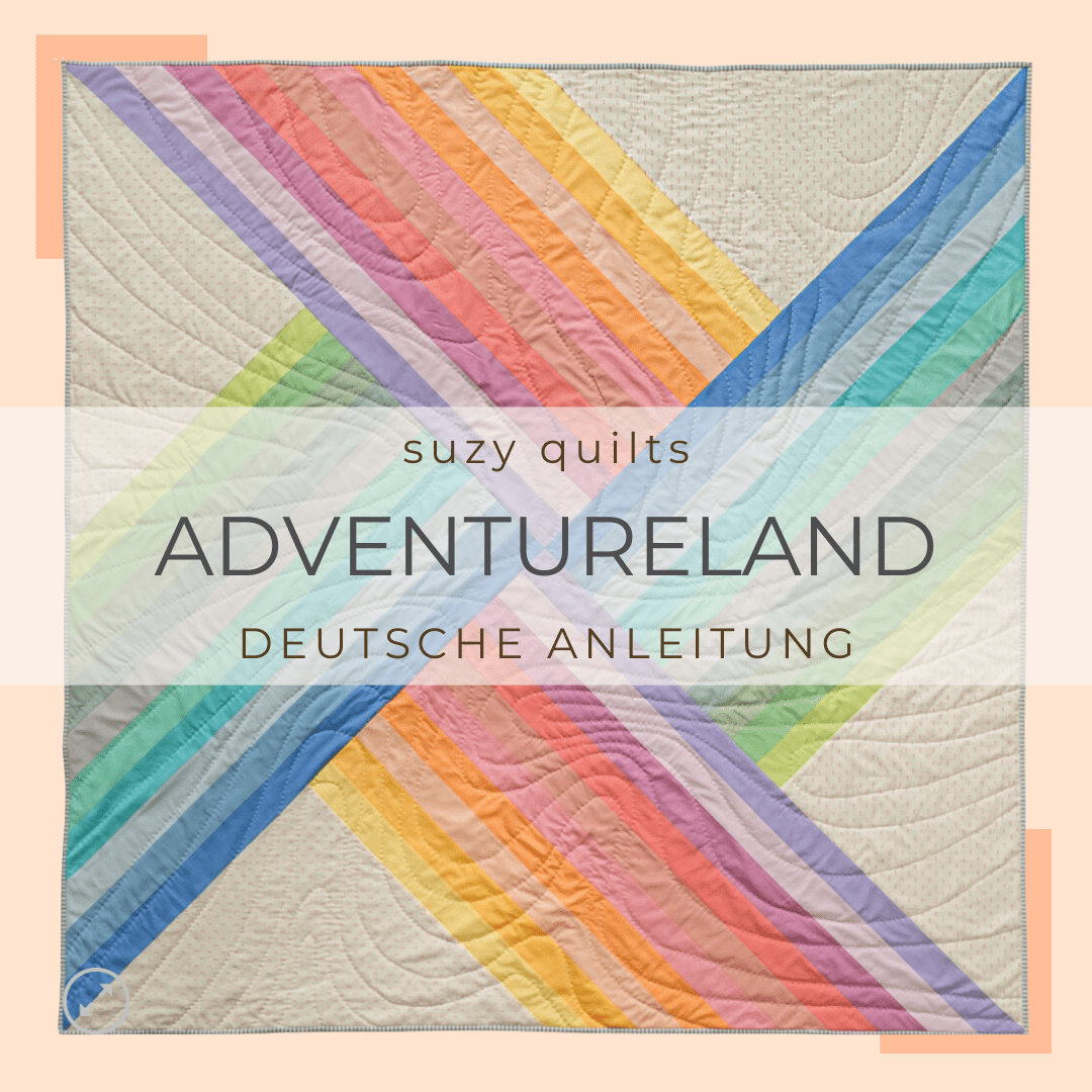 stoffpaket mit deutscher anleitung | suzyquilts | adventureland | quiltset - floydthefox