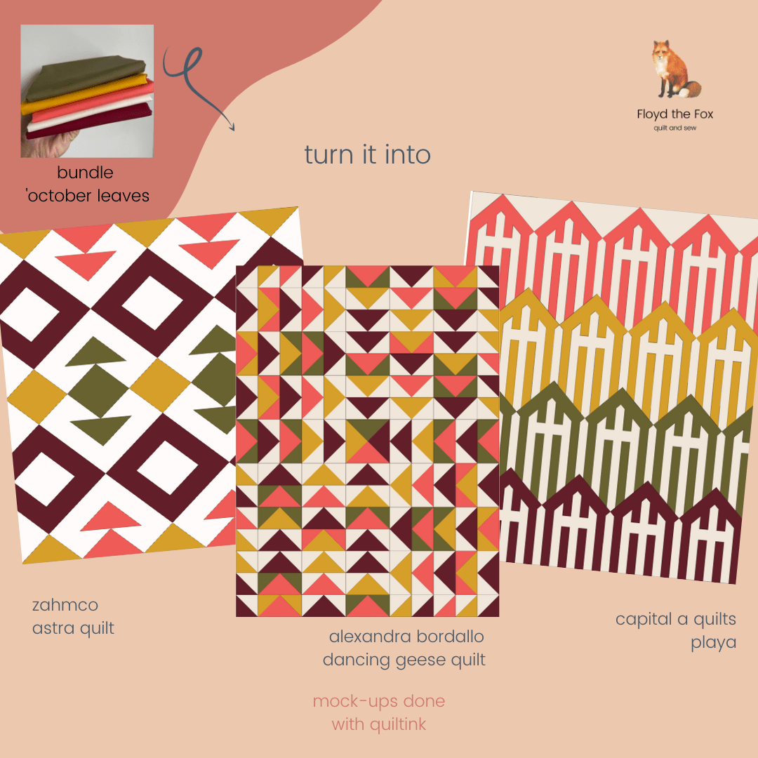 stoffpaket | october leaves | 5 - floydthefox