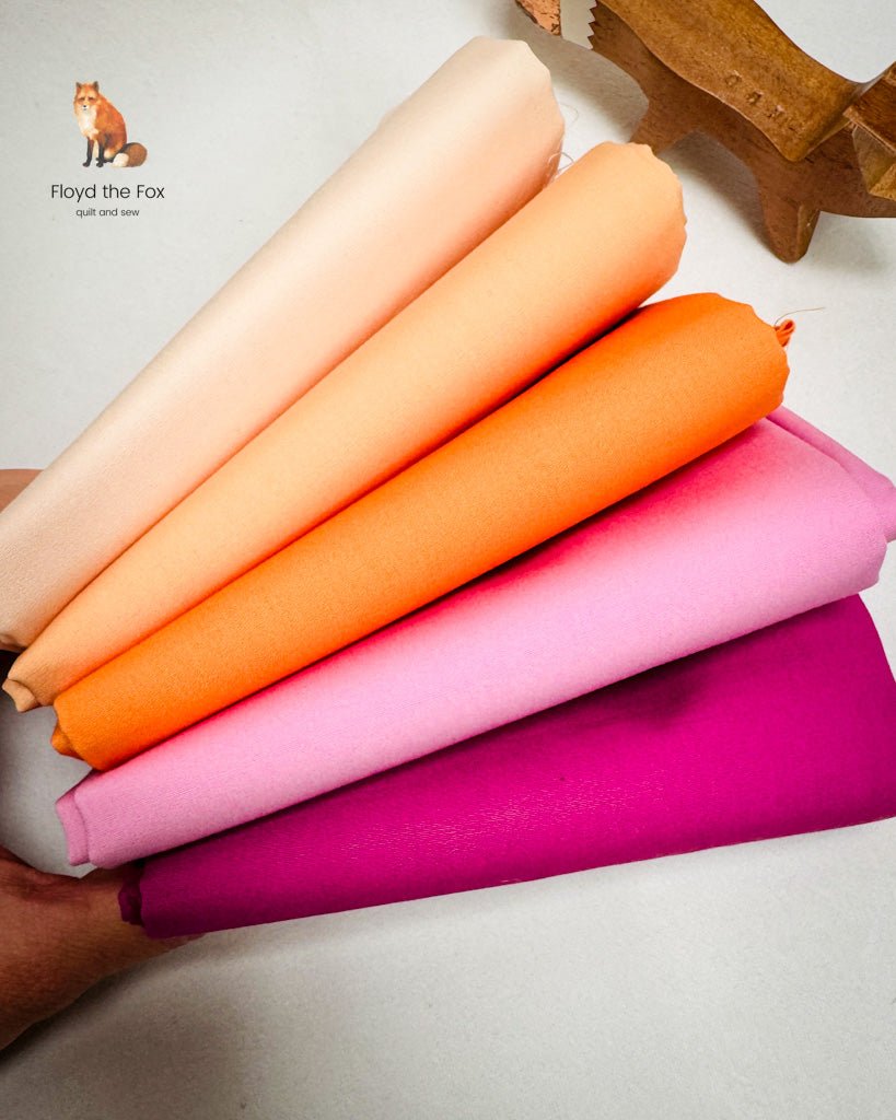 stoffpaket | pfirsichblüte | 5 - floydthefox