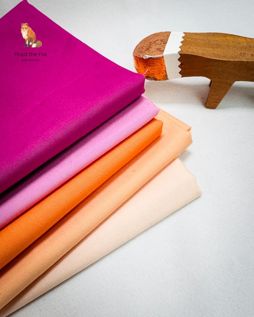 stoffpaket | pfirsichblüte | 5 - floydthefox