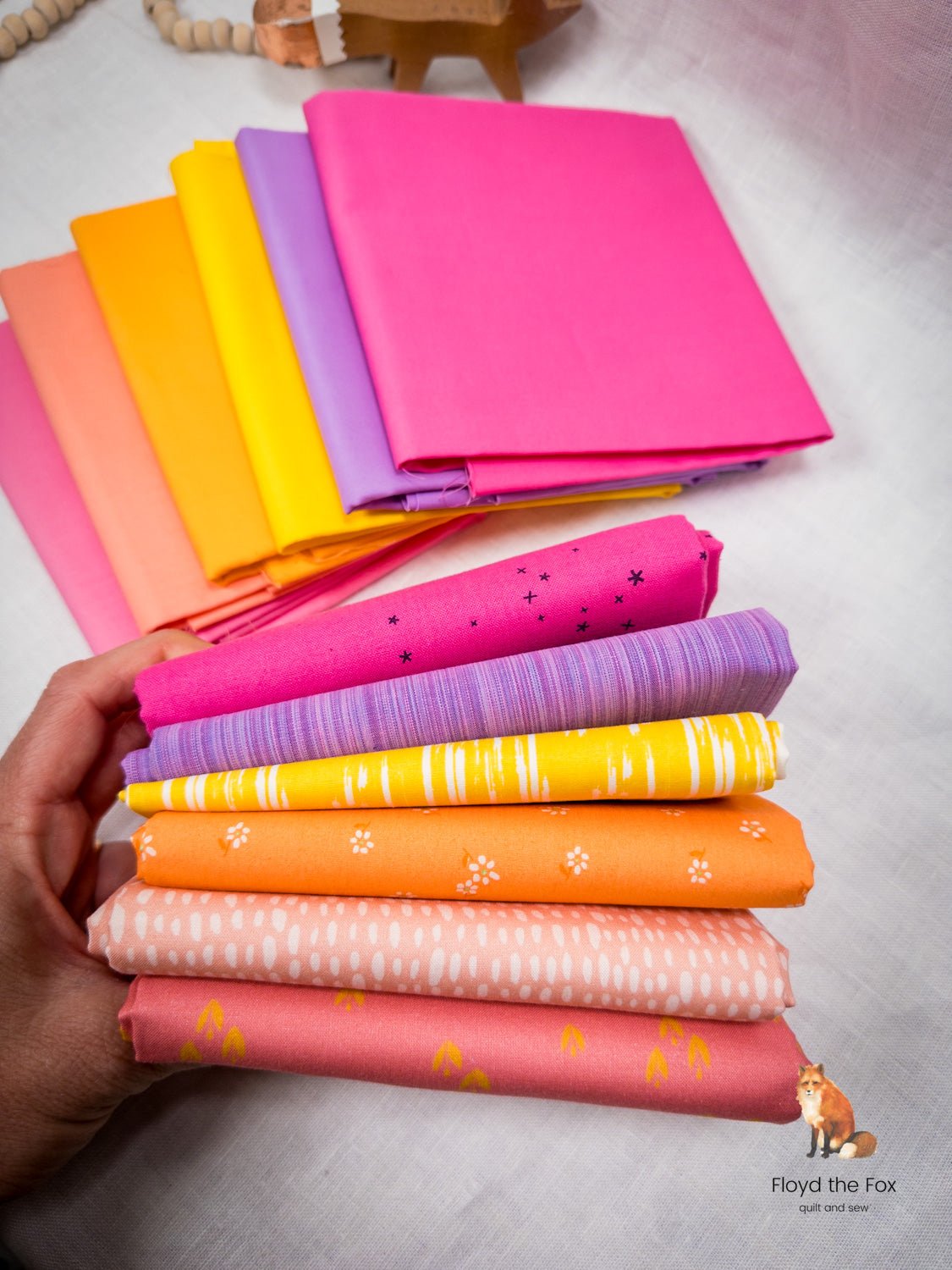 stoffpaket | pink lemonade | 12 - floydthefox