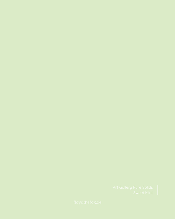 sweet mint | art gallery PURE solids