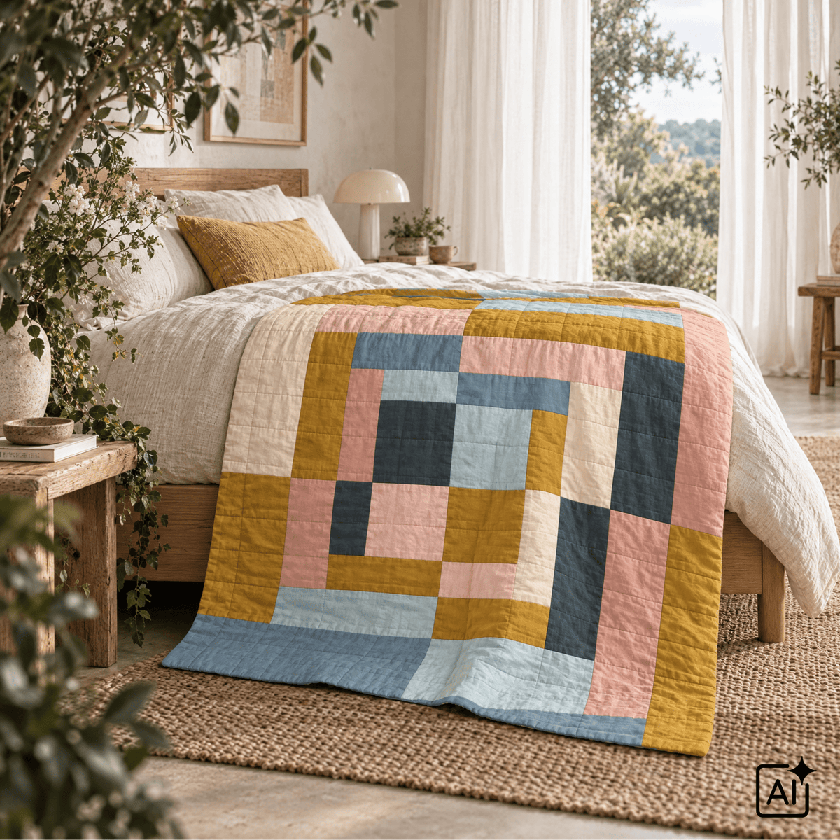 The Making of a Quilter | Projekt #1 | Quiltkit Alchemist - Golden Coast - floydthefox