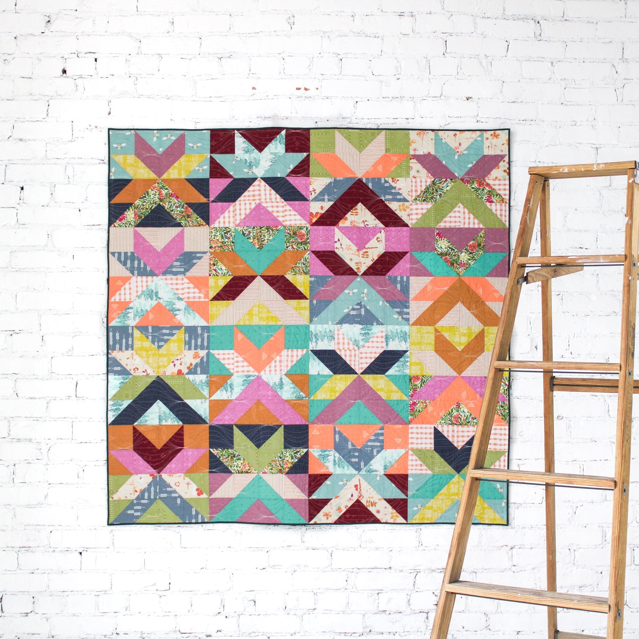 The Making of a Quilter | Projekt 2 | Quiltkit Resilient - Cover - floydthefox