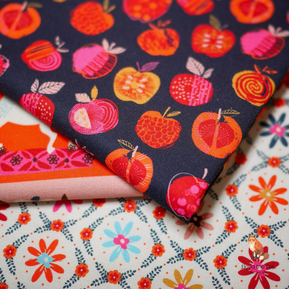 thread&ink | patchworkstoff | fine folk | apple picking - floydthefox