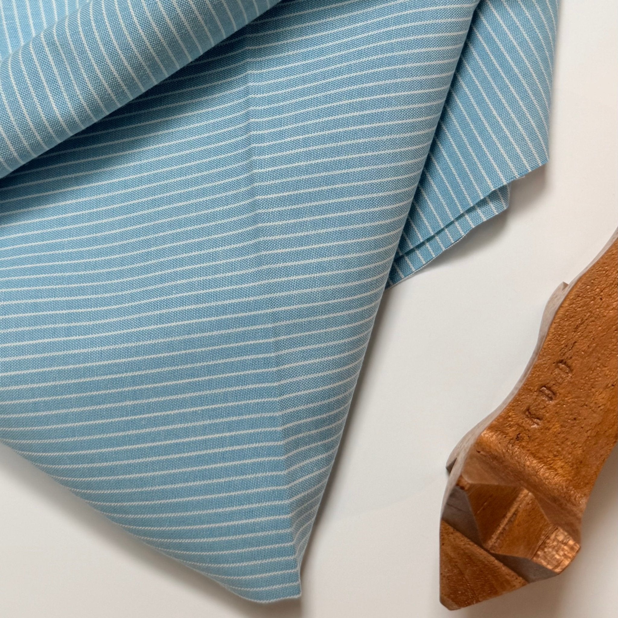 tilda | wovens | creating memories | stripe blue - floydthefox