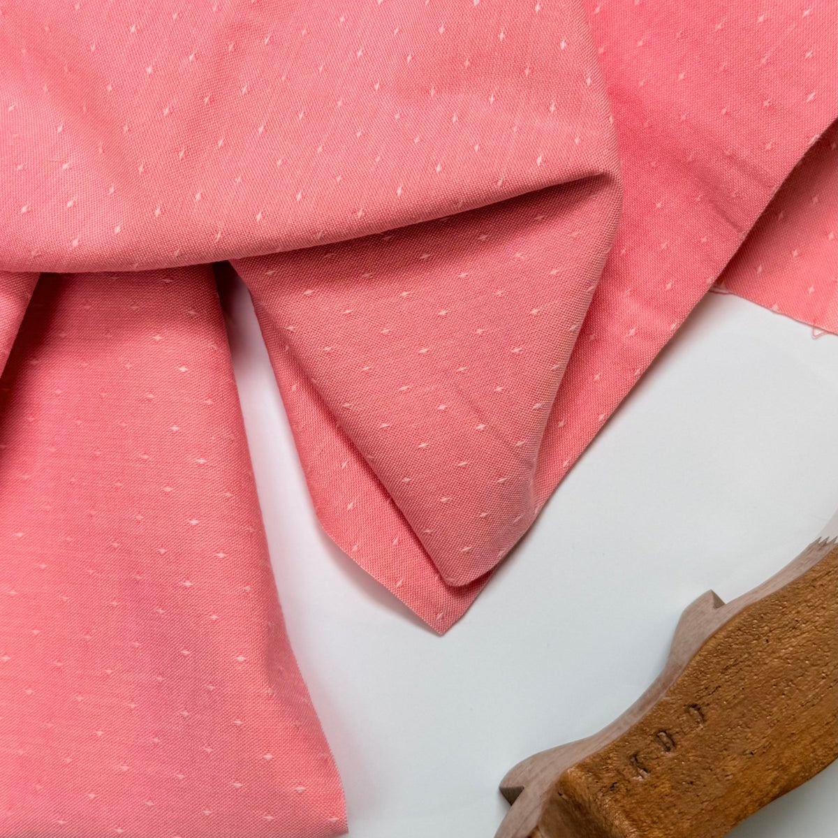 tilda | wovens | creating memories | tiny dot pink - floydthefox