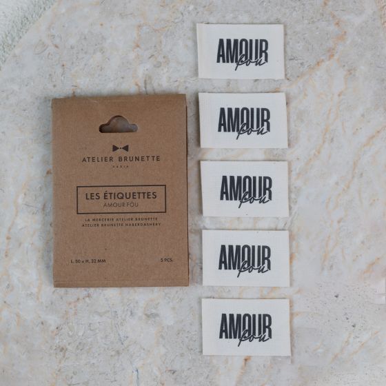 webetiketten | atelier brunette | label pack amour fou - floydthefox
