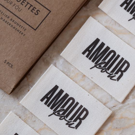 webetiketten | atelier brunette | label pack amour fou - floydthefox