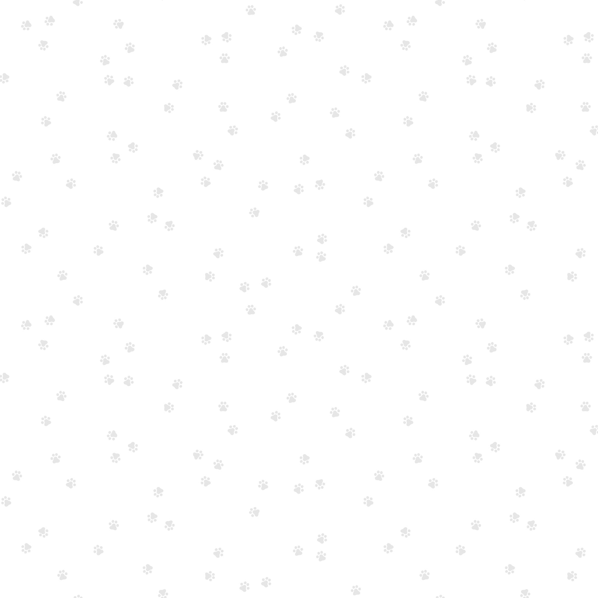 windham fabrics | frosting | white on white | puppy paws - floydthefox