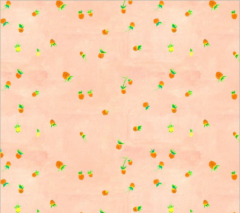 windham fabrics | heather ross by hand | wild strawberries blush - floydthefox