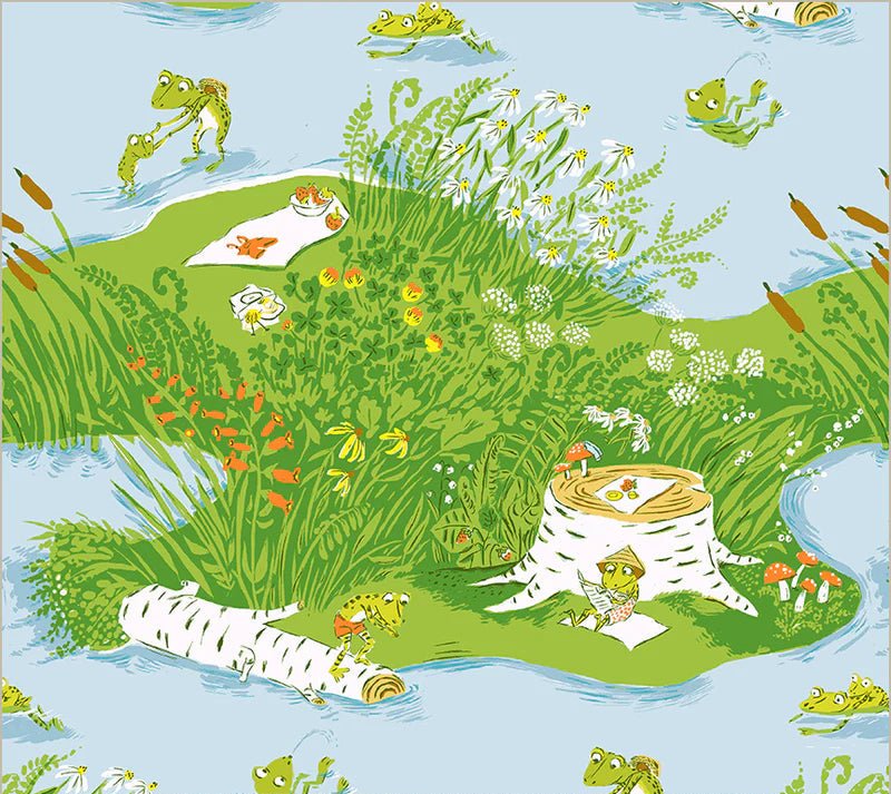 windham fabrics | heather ross studio edit | frog pond - floydthefox