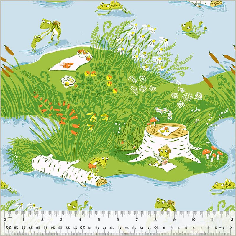 windham fabrics | heather ross studio edit | frog pond - floydthefox