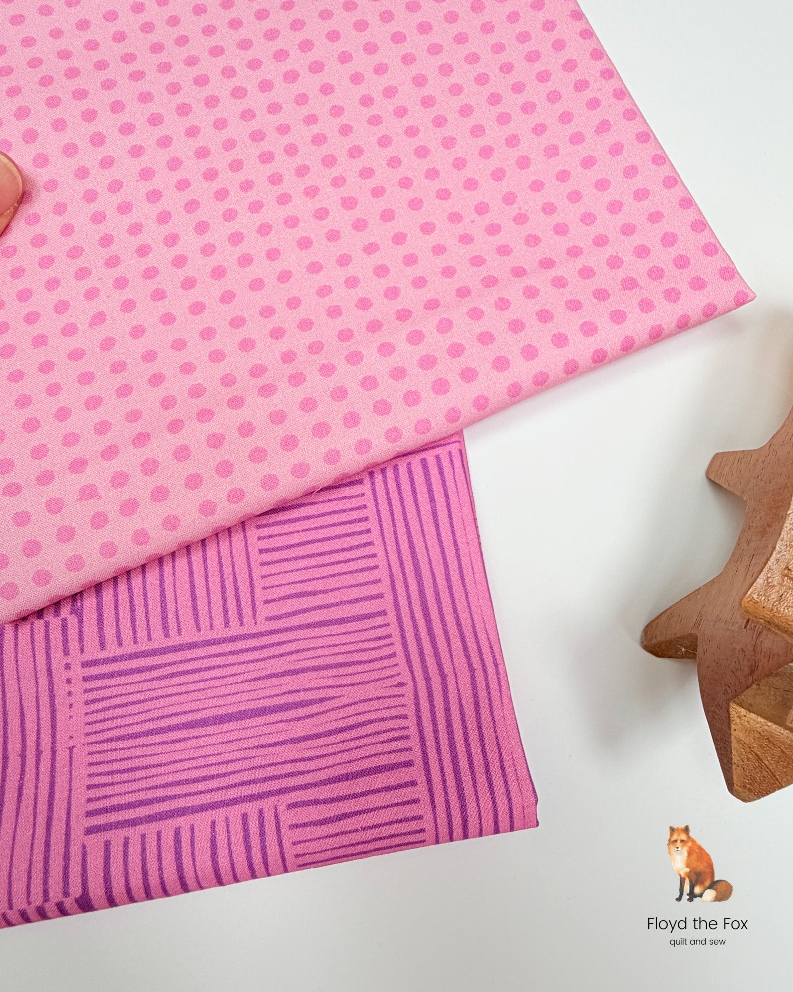 windham fabrics | ruby + bee blenders | dots vervain/posy - floydthefox