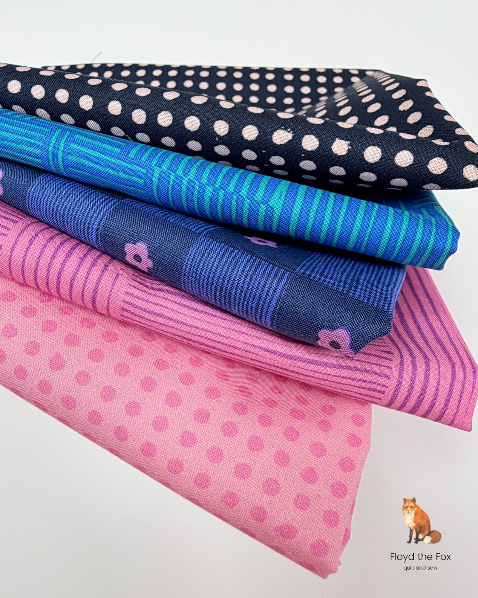 windham fabrics | ruby + bee blenders | dots vervain/posy - floydthefox