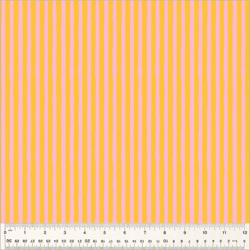 windham fabrics | ruby + bee blenders | drawn stripe turmeric/vervain - floydthefox