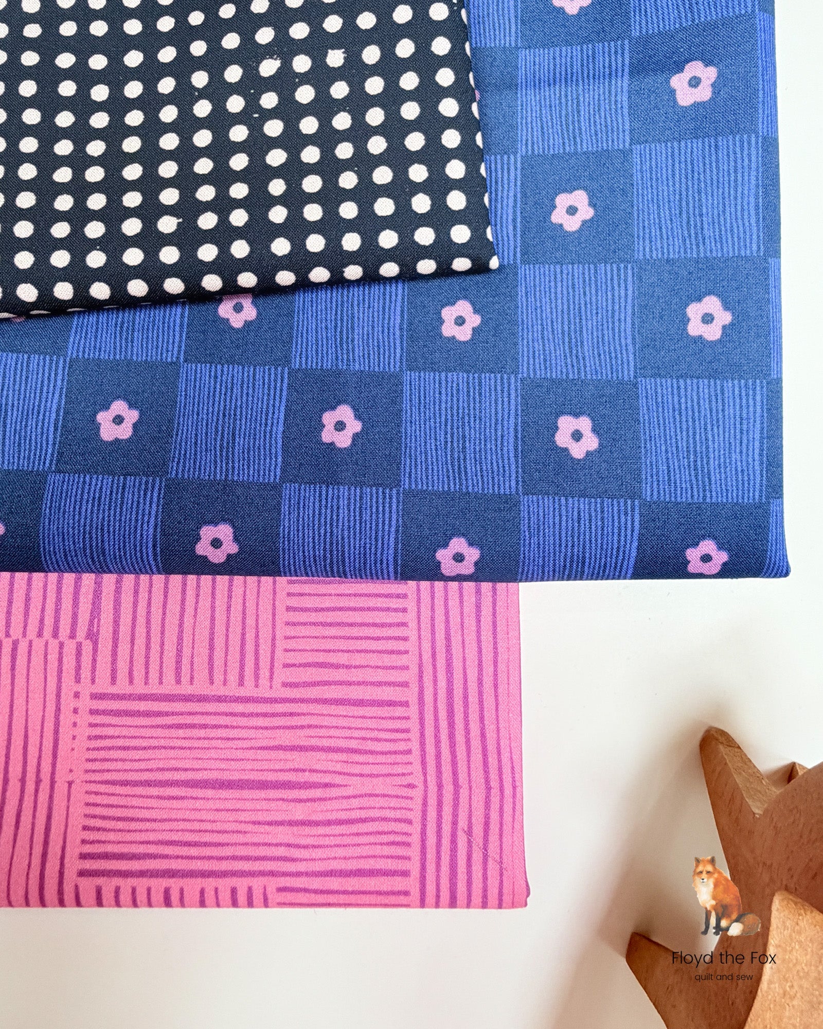 windham fabrics | ruby + bee blenders | footpath indigo - floydthefox