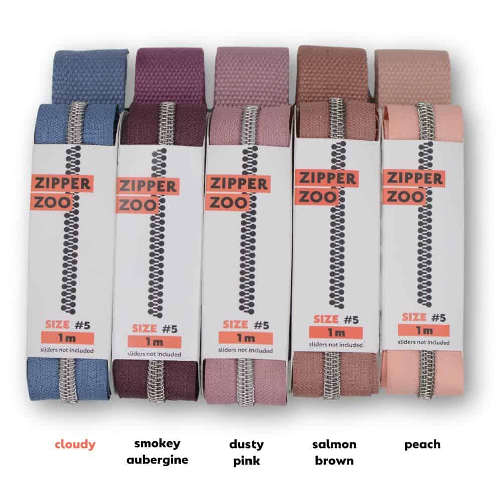 zipper zoo | endlos - reißverschluss | cloudy - floydthefox
