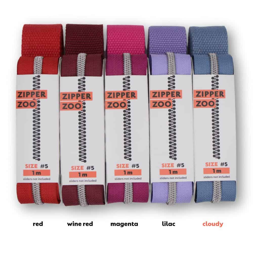 zipper zoo | endlos - reißverschluss | cloudy - floydthefox