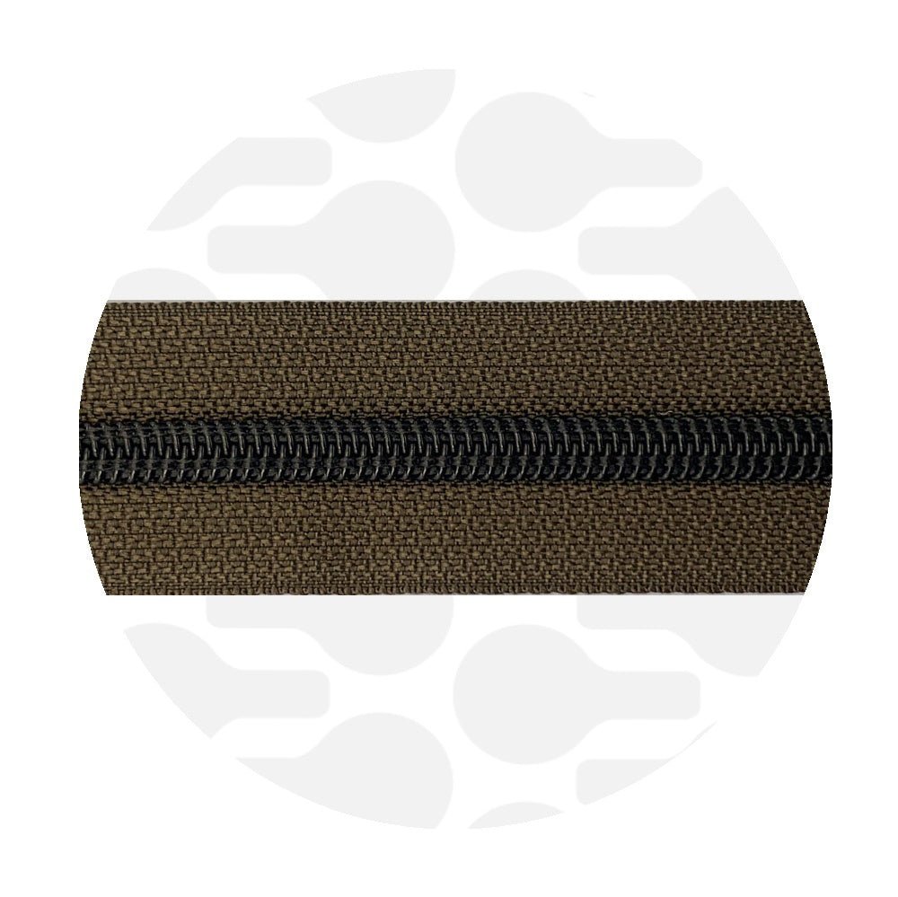 zipper zoo | endlos - reißverschluss | dark roast - floydthefox