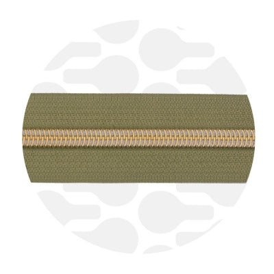 zipper zoo | endlos - reißverschluss | mossy green - floydthefox