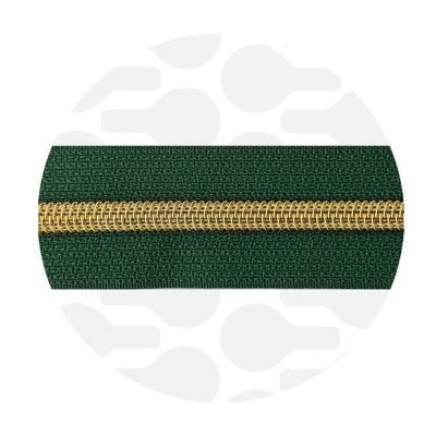 zipper zoo | endlos - reißverschluss | pine green - floydthefox