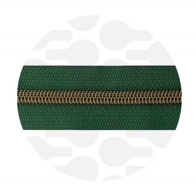 zipper zoo | endlos - reißverschluss | pine green - floydthefox
