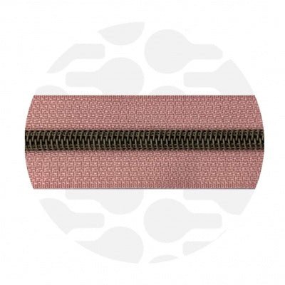 zipper zoo | endlos - reißverschluss | powder pink - floydthefox