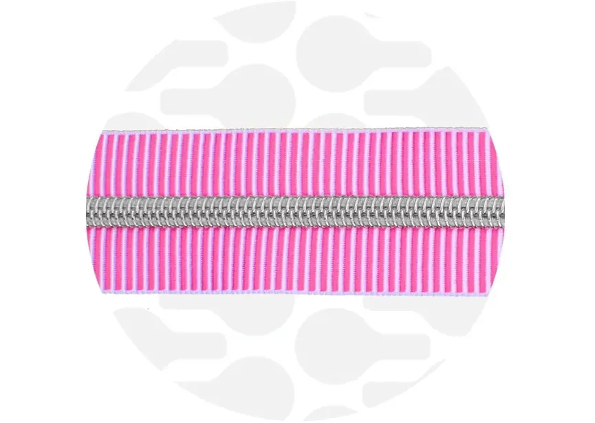 zipper zoo | endlos - reißverschluss | striped bloom - floydthefox