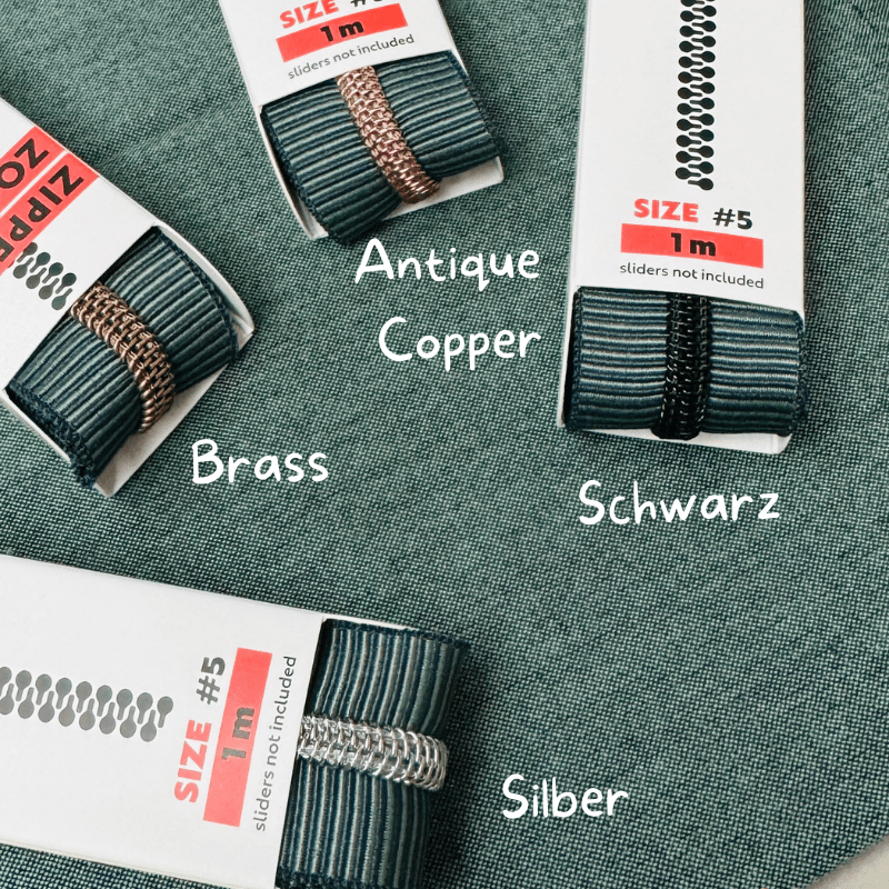 zipper zoo | endlos - reißverschluss | striped forest - floydthefox