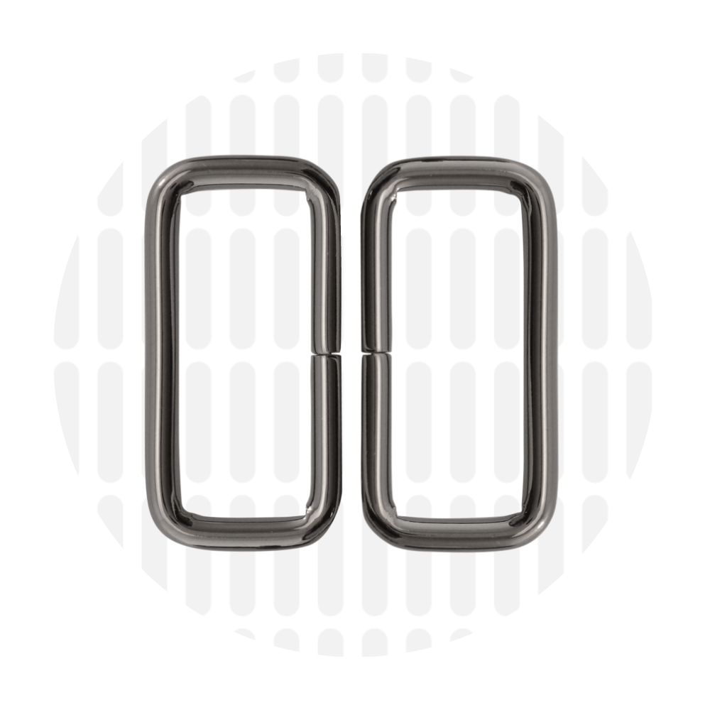 zipper zoo | rechteck - ringe | 38mm - floydthefox