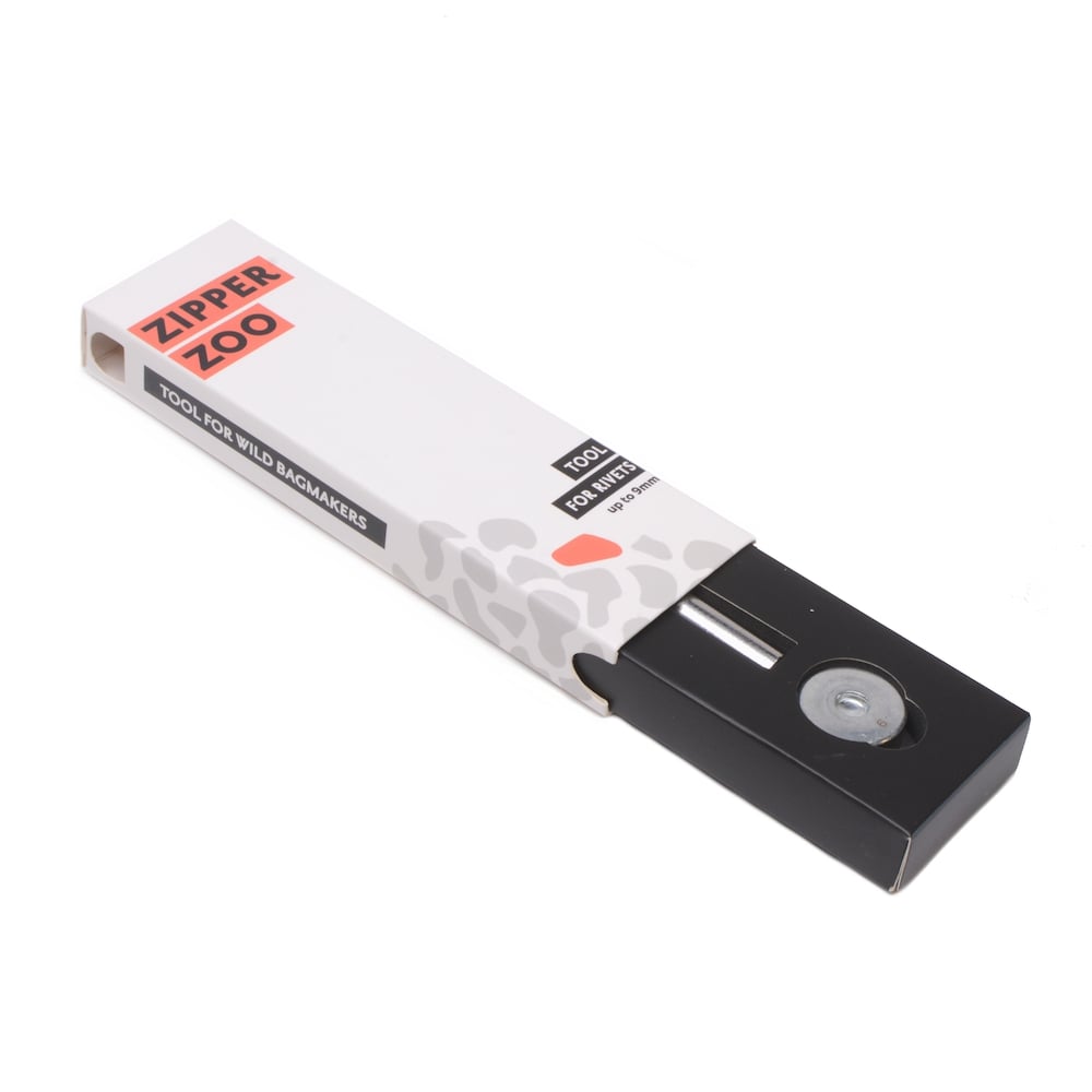 zipper zoo | rivet setter | nieten - einschlagtool - floydthefox