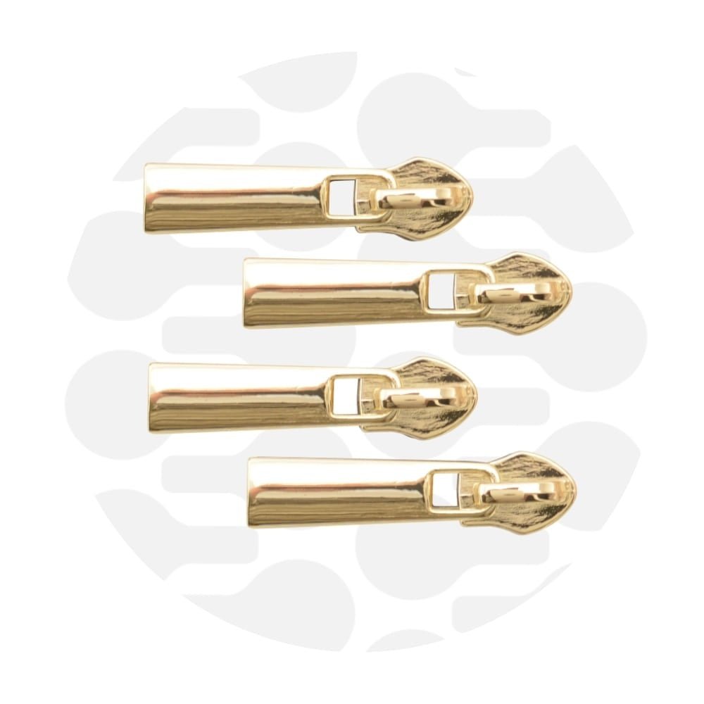 zipper zoo | schieber | gold - floydthefox