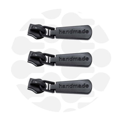 zipper zoo | schieber | schwarz - floydthefox