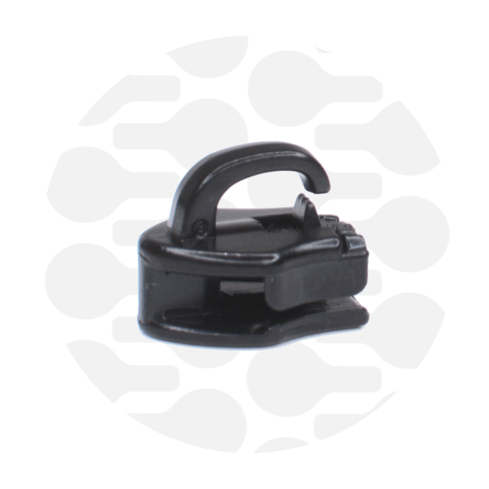 zipper zoo | schieber | schwarz - floydthefox