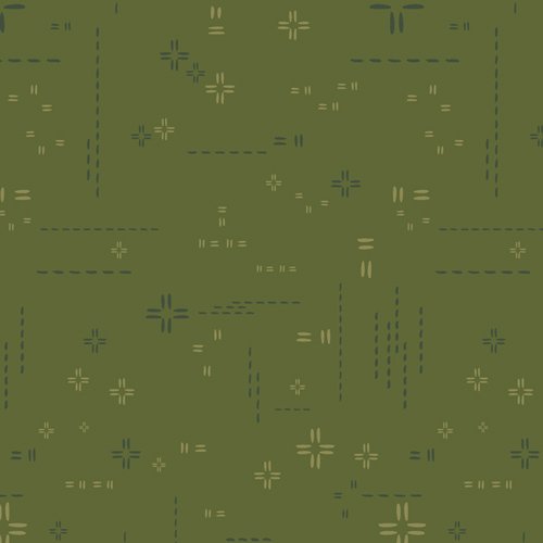 art gallery fabrics | deco stitch elements | morning moss