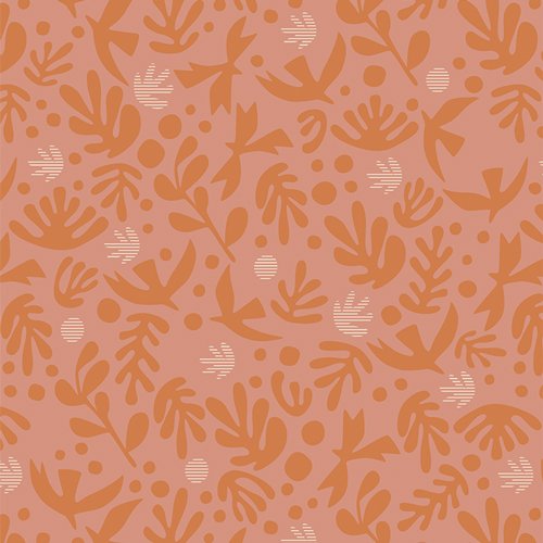 art gallery fabrics | duval | boho birds snapdragon