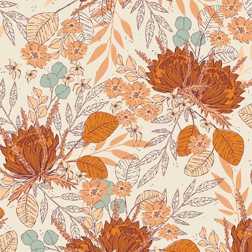 art gallery fabrics | season and spice | sesonal bouquet hay - floydthefox
