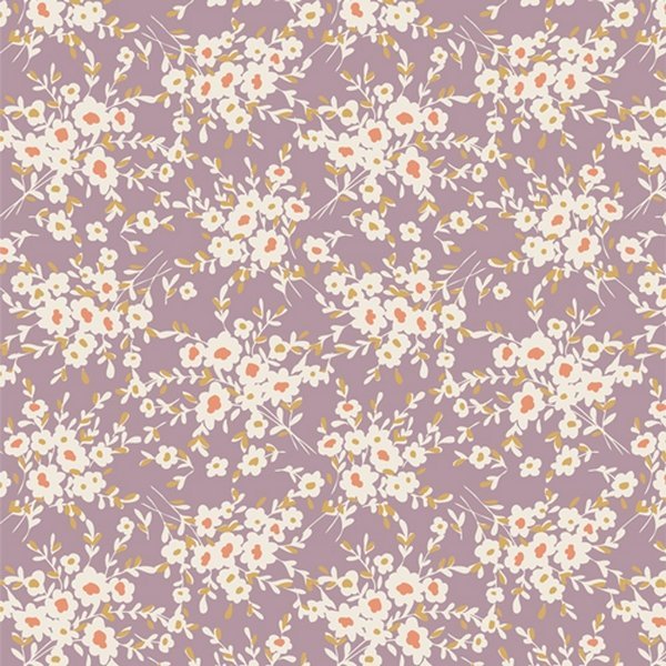 art gallery fabrics | spirited | calico days lavender - floydthefox