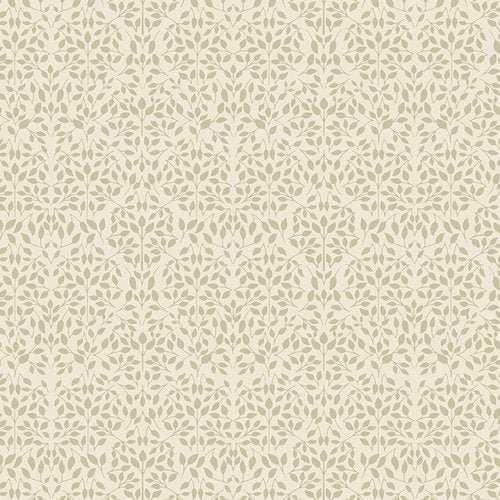 art gallery fabrics | spring equinox | ornate foliage snow - floydthefox