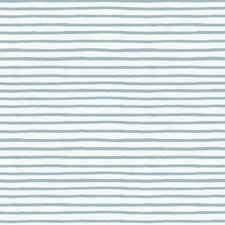 cotton+steel | rifle paper co. | festive stripe blue - floydthefox