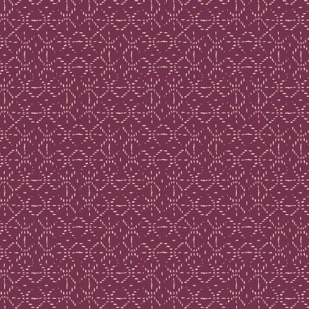 cotton+steel | summer folk | curious paths raspberry - floydthefox